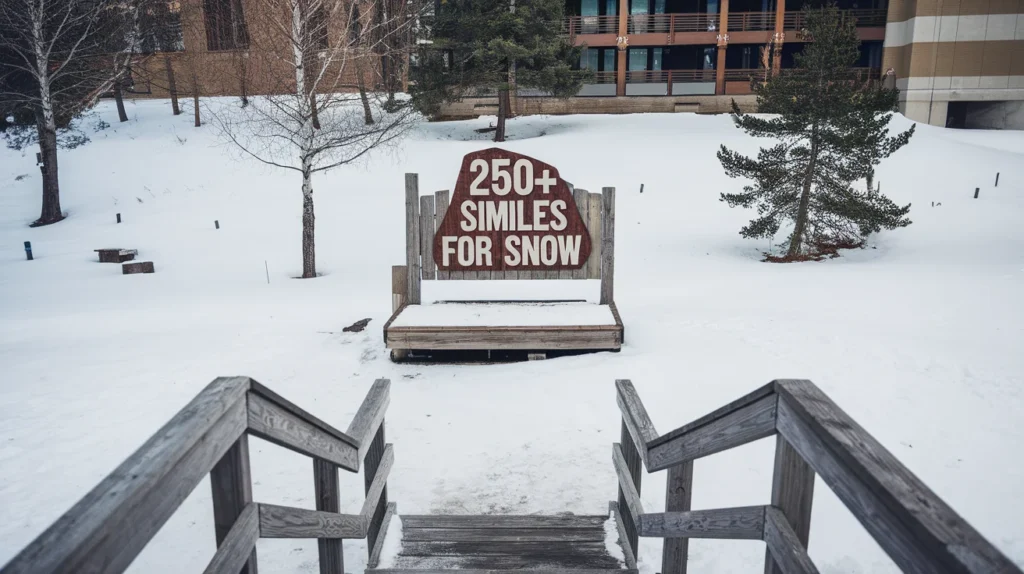 Similes for Snow