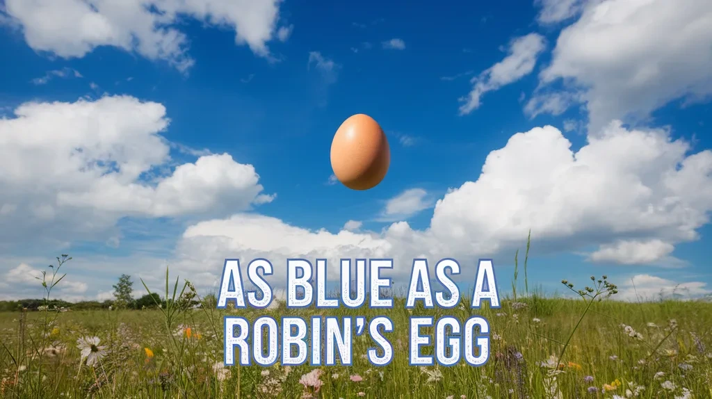 As Blue as a Robin's Egg