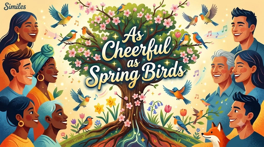 As Cheerful as Spring Birds