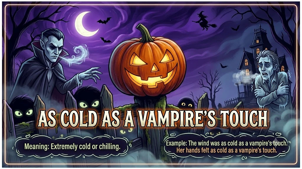 As Cold as a Vampire's Touch