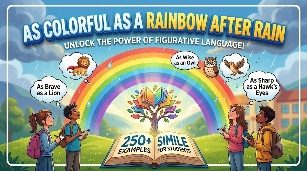 As Colorful as a Rainbow After Rain
