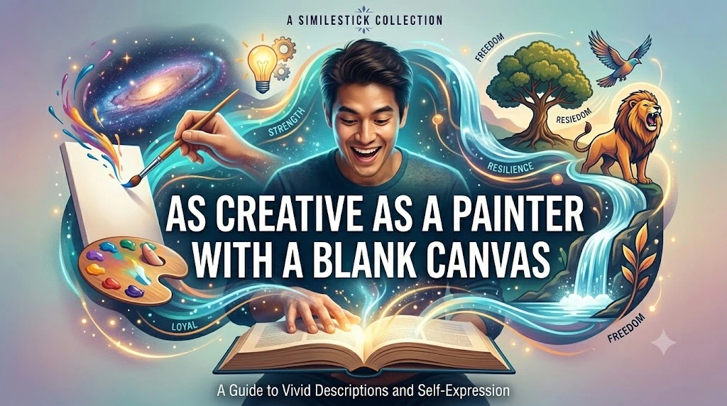 As Creative as a Painter with a Blank Canvas