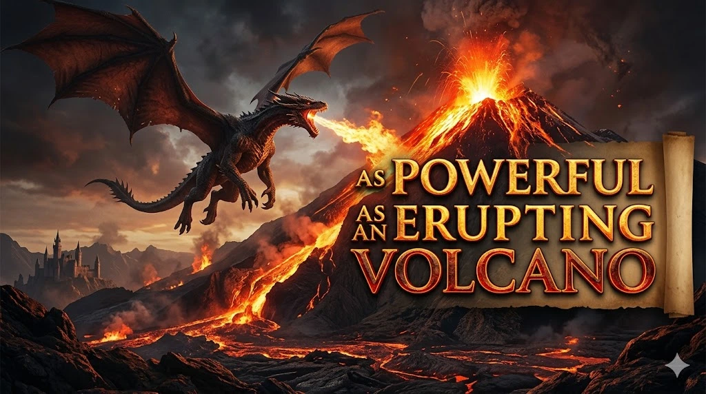 As Powerful as an Erupting Volcano