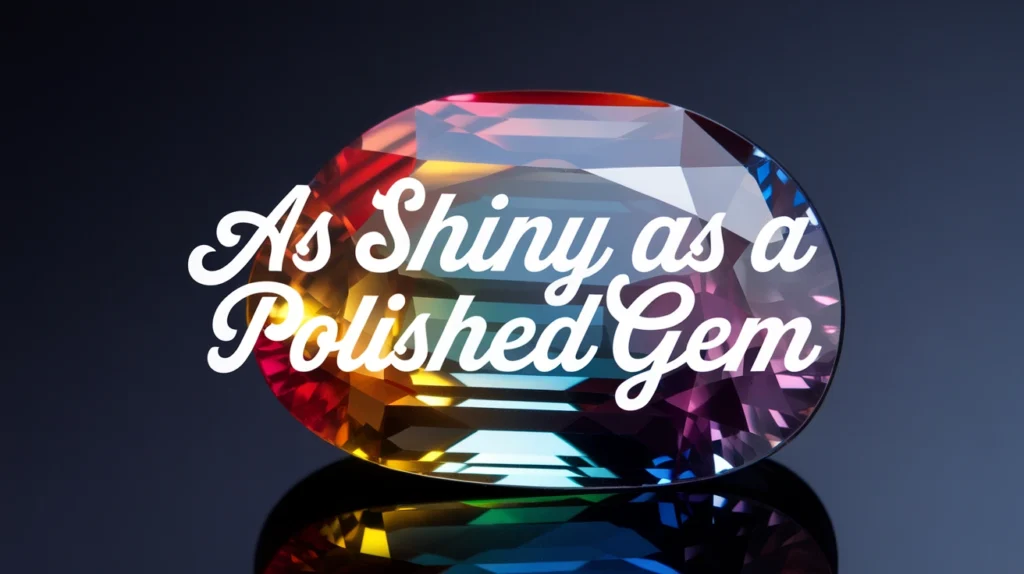 As Shiny as a Polished Gem