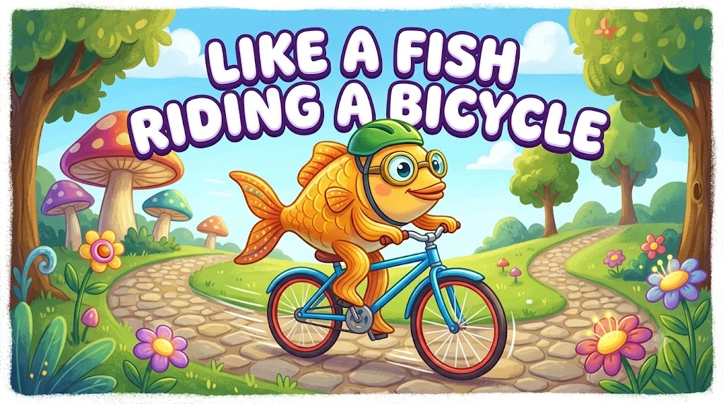 Like a Fish Riding a Bicycle