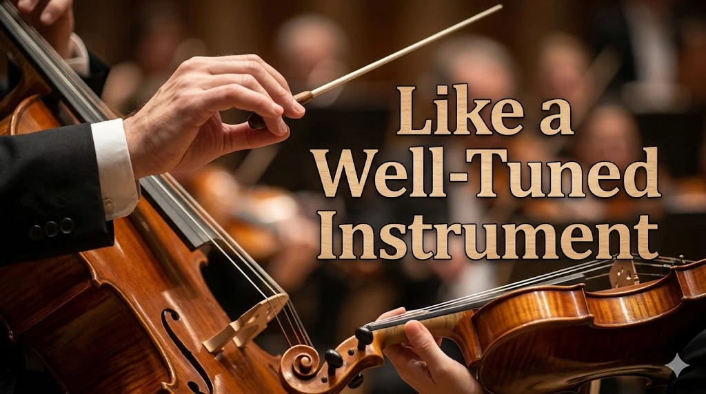 Like a Well-Tuned Instrument