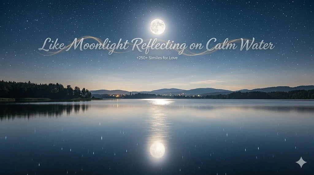 Like Moonlight Reflecting on Calm Water