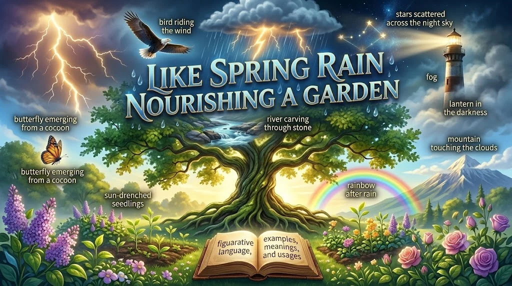 Like Spring Rain Nourishing a Garden