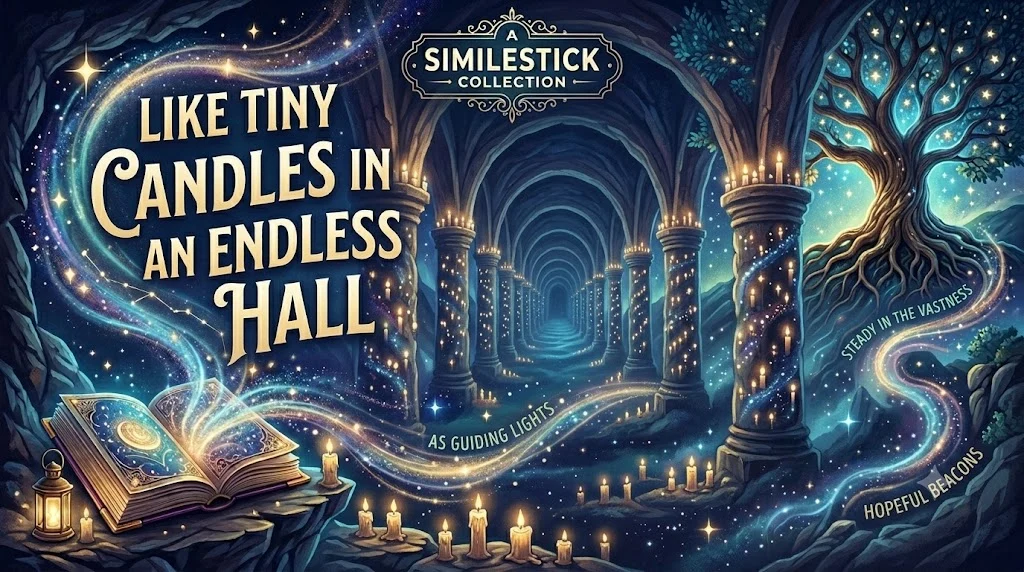 Like Tiny Candles in an Endless Hall