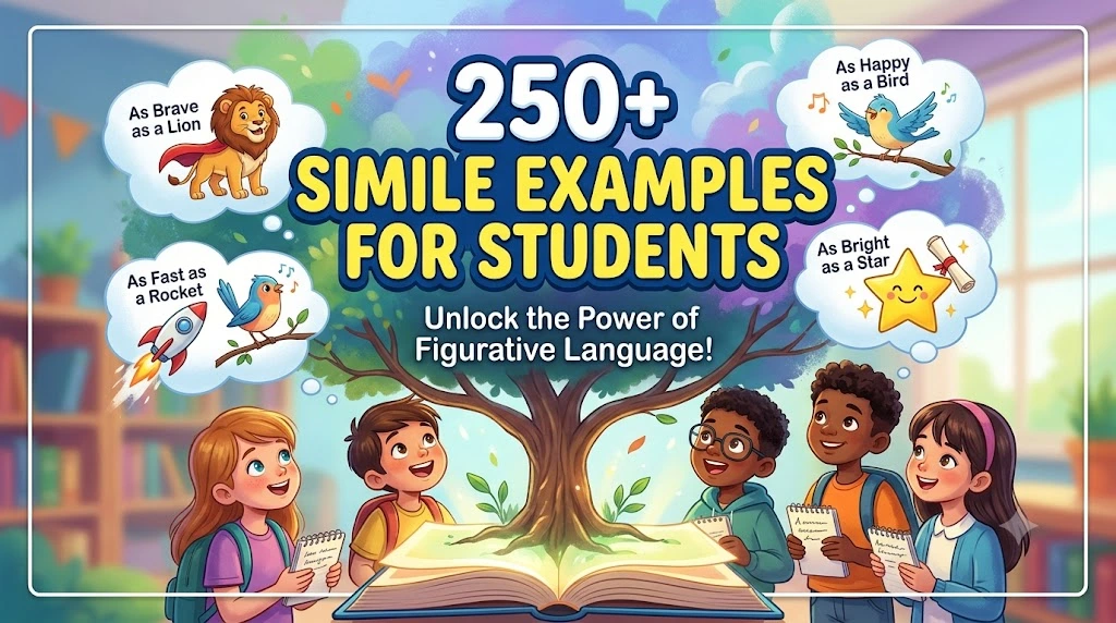 Simile Examples for Students