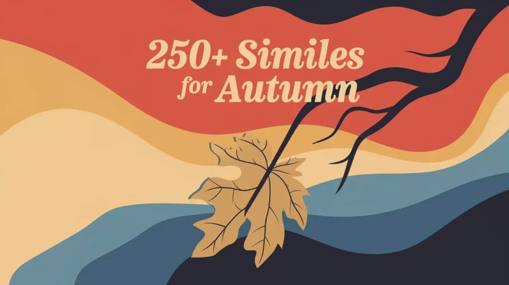 Similes for Autumn