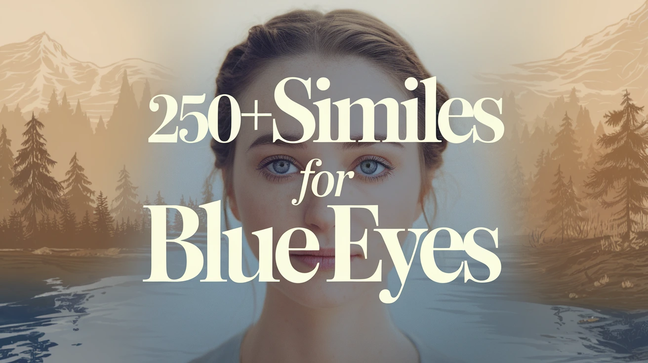 Similes for Blue Eyes