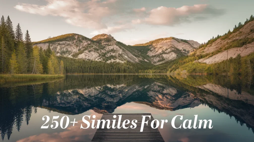 Similes for Calm