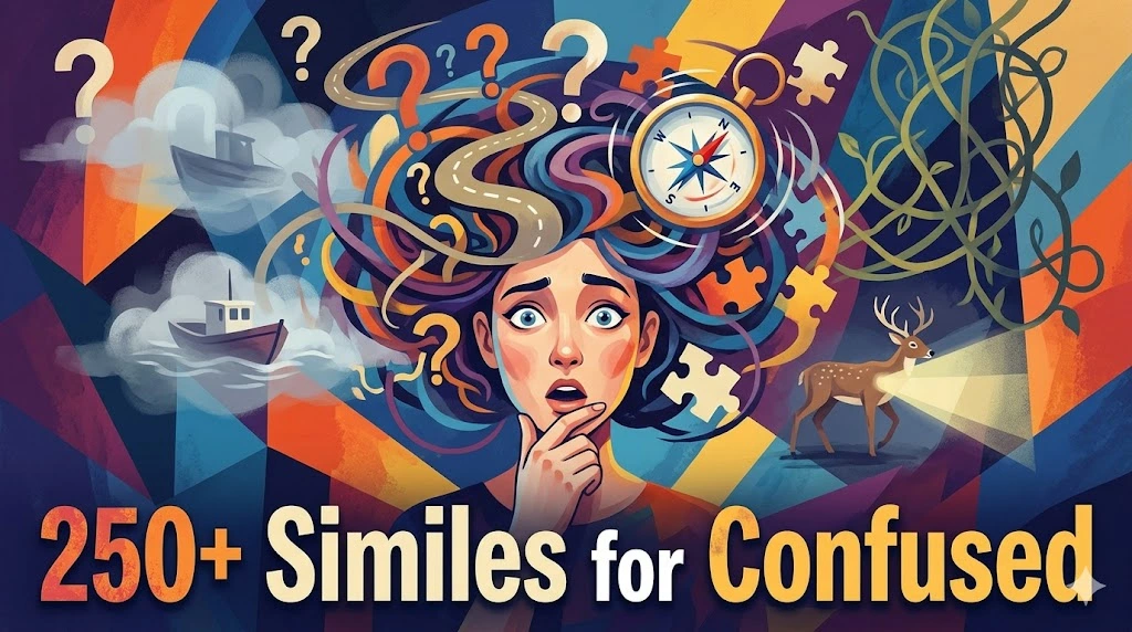 Similes for Confused