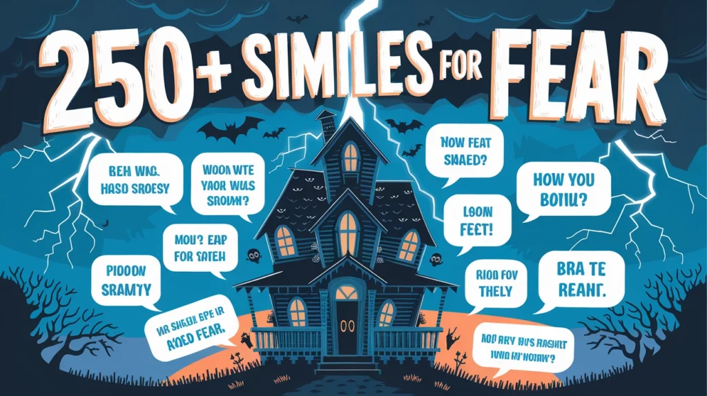 Similes for Fear