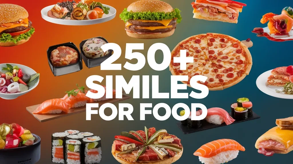 Similes for Food