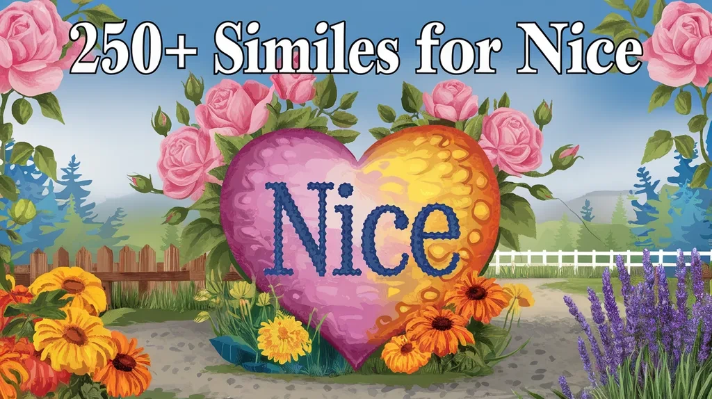 Similes for Nice