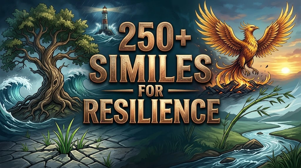 250+ Similes for Resilience