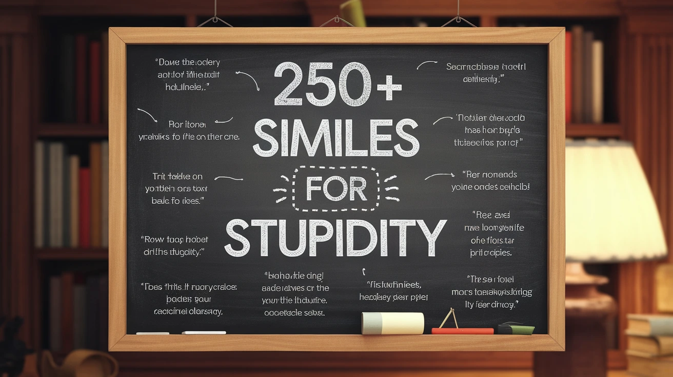 Similes for Stupidity