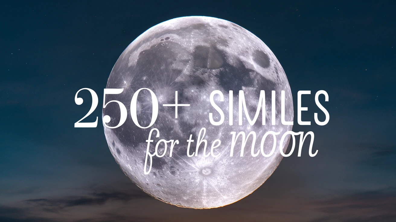 Similes for the Moon