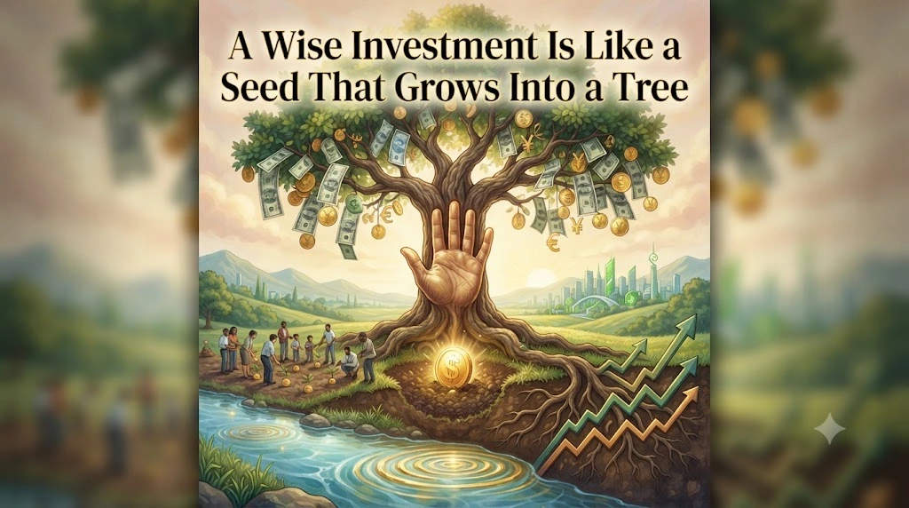 A Wise Investment Is Like a Seed That Grows Into a Tree