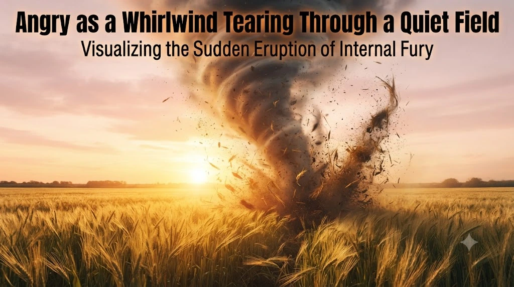 Angry as a Whirlwind Tearing Through a Quiet Field