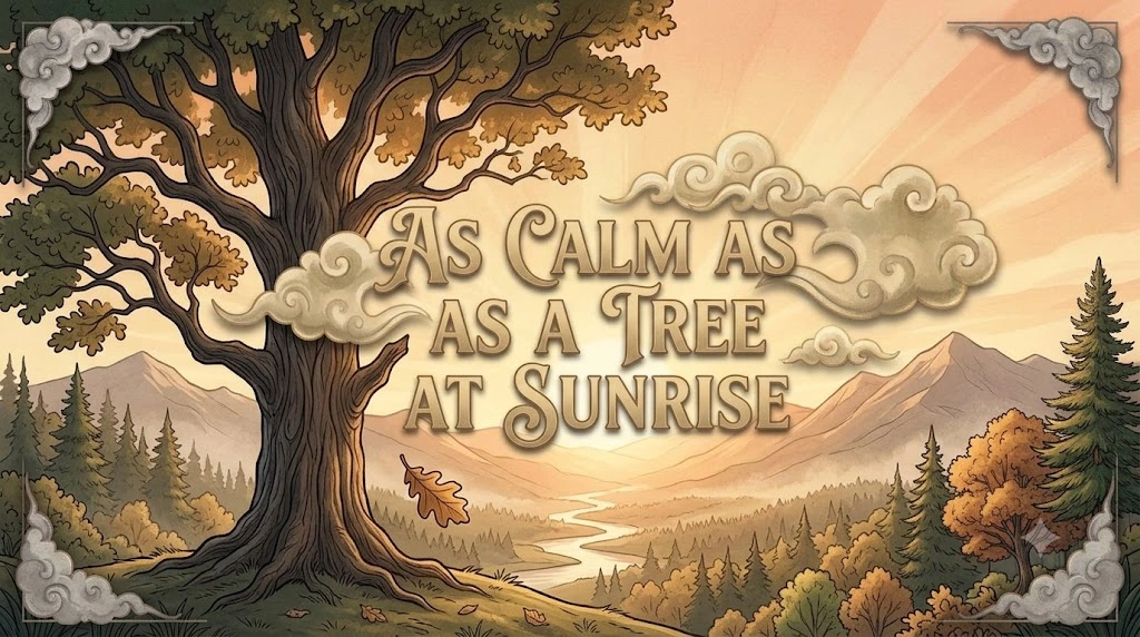 As Calm as a Tree at Sunrise