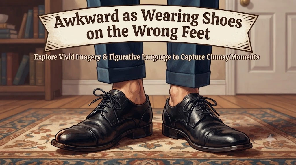 Awkward as Wearing Shoes on the Wrong Feet