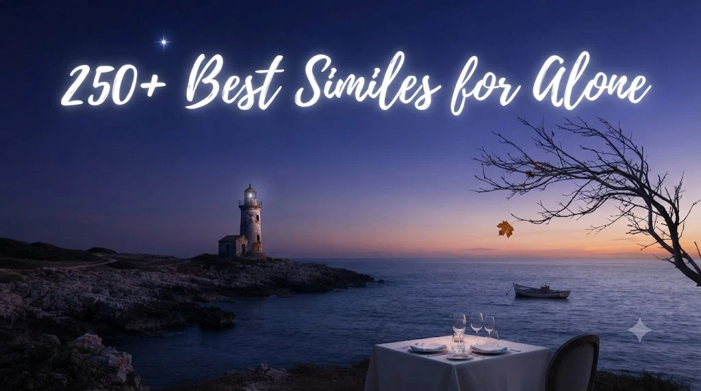 Best Similes for Alone