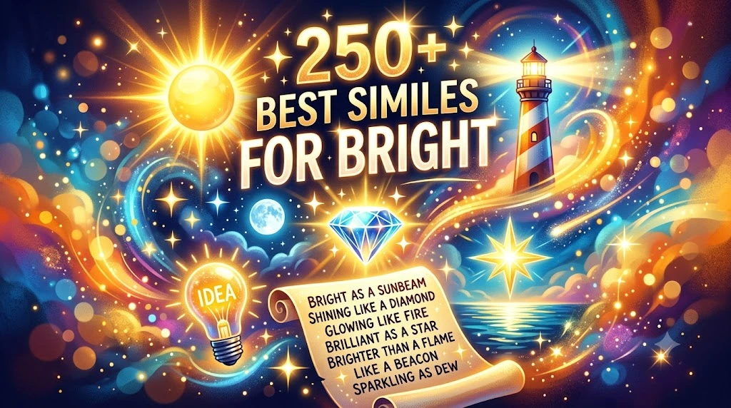 Best Similes for Bright