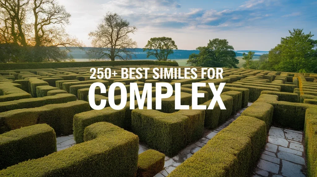 Best Similes for Complex