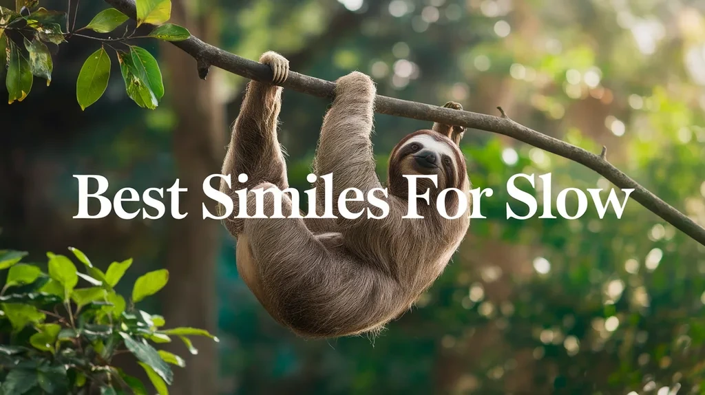 Best Similes for Slow