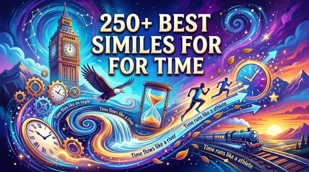 250+ Best Similes for Time