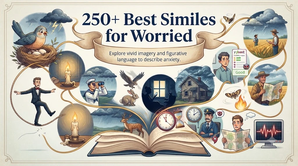 Best Similes for Worried