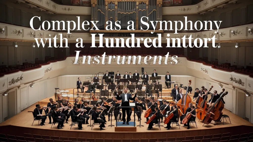 Complex as a Symphony with a Hundred Instruments