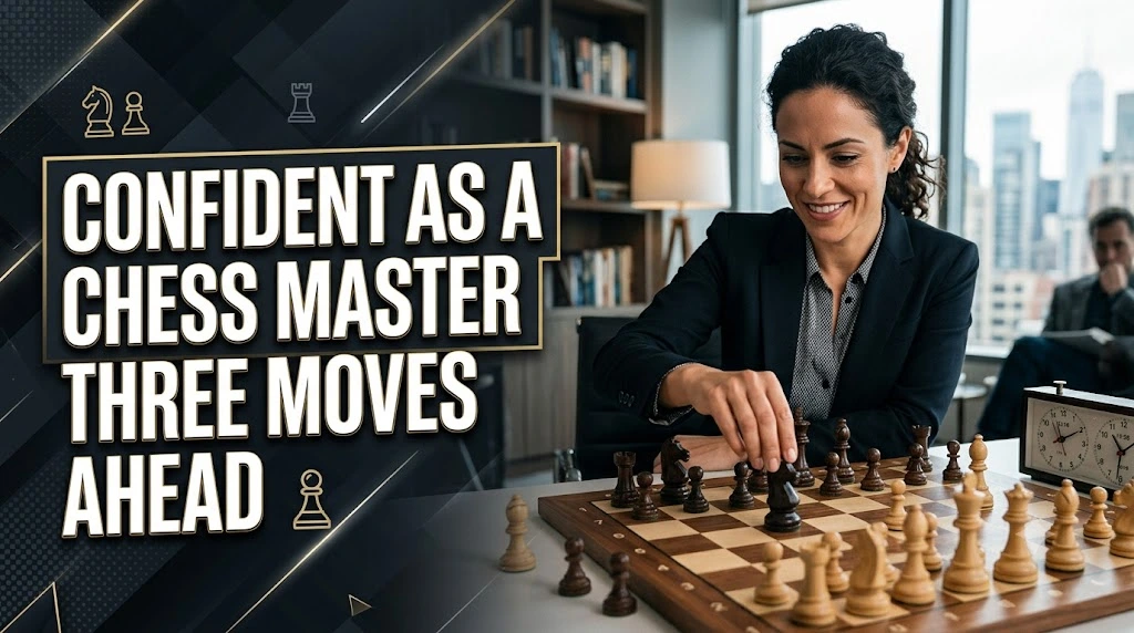 Confident as a Chess Master Three Moves Ahead