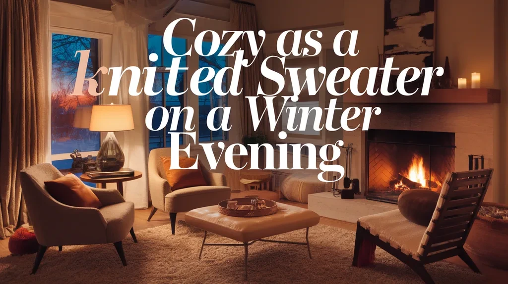 Cozy as a Knitted Sweater on a Winter Evening