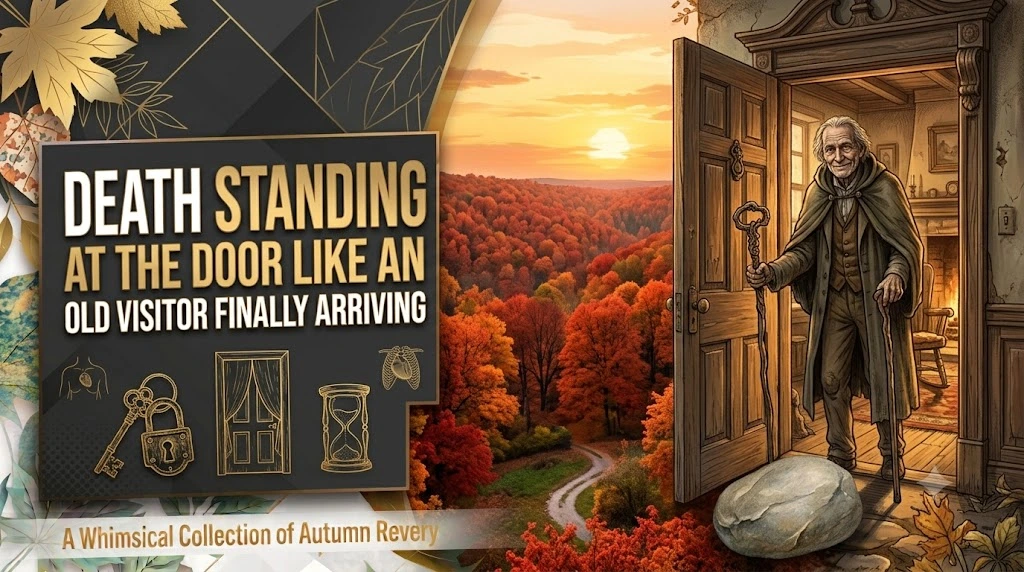 Death Standing at the Door Like an Old Visitor Finally Arriving
