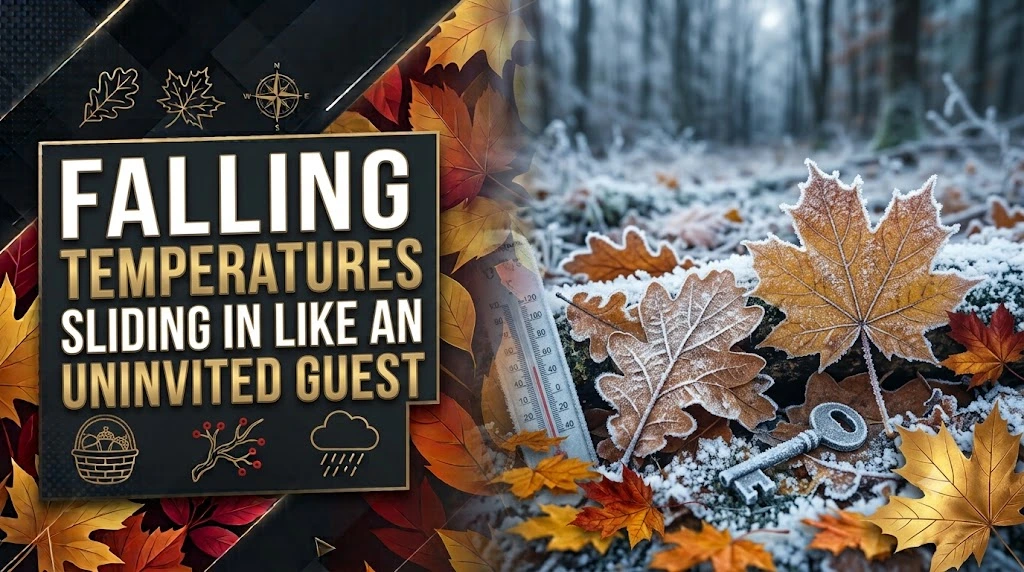Falling Temperatures Sliding In Like an Uninvited Guest