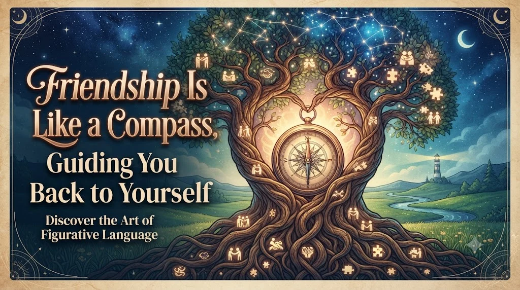 Friendship Is Like a Compass, Guiding You Back to Yourself