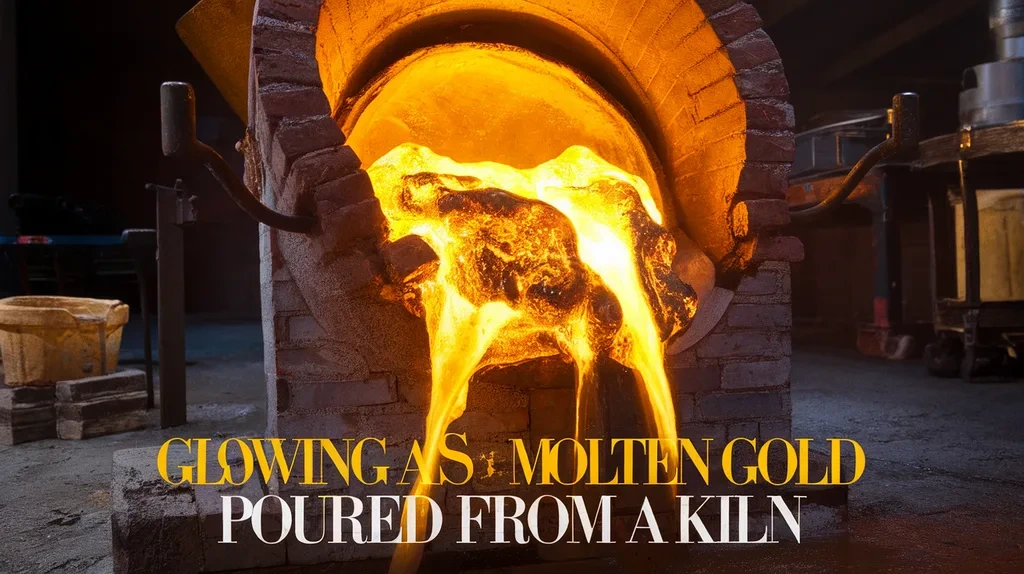 Glowing as Molten Gold Poured from a Kiln