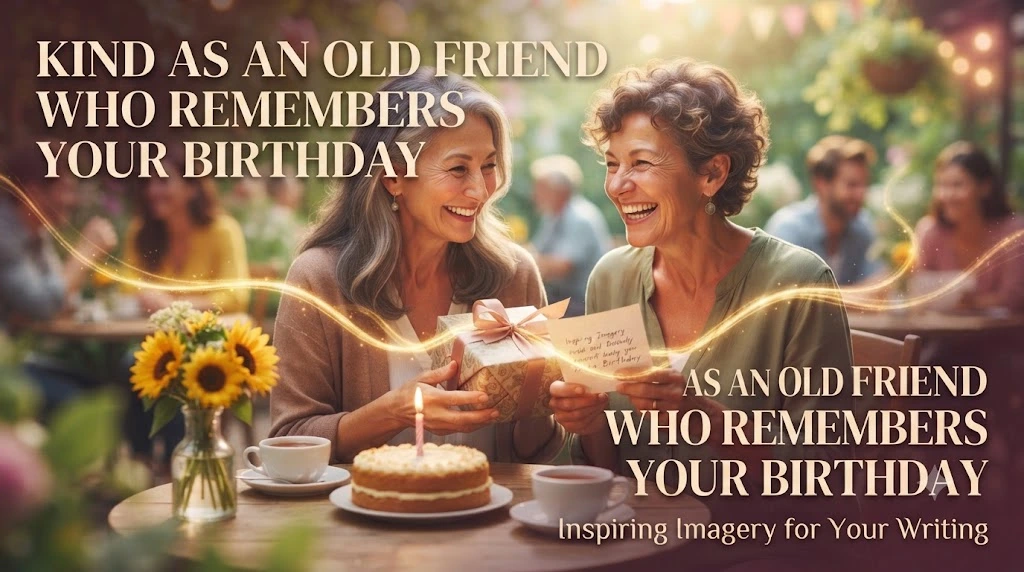 Kind as an Old Friend Who Remembers Your Birthday