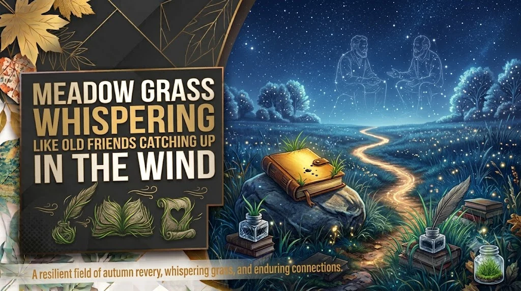  Meadow Grass Whispering Like Old Friends Catching Up in the Wind