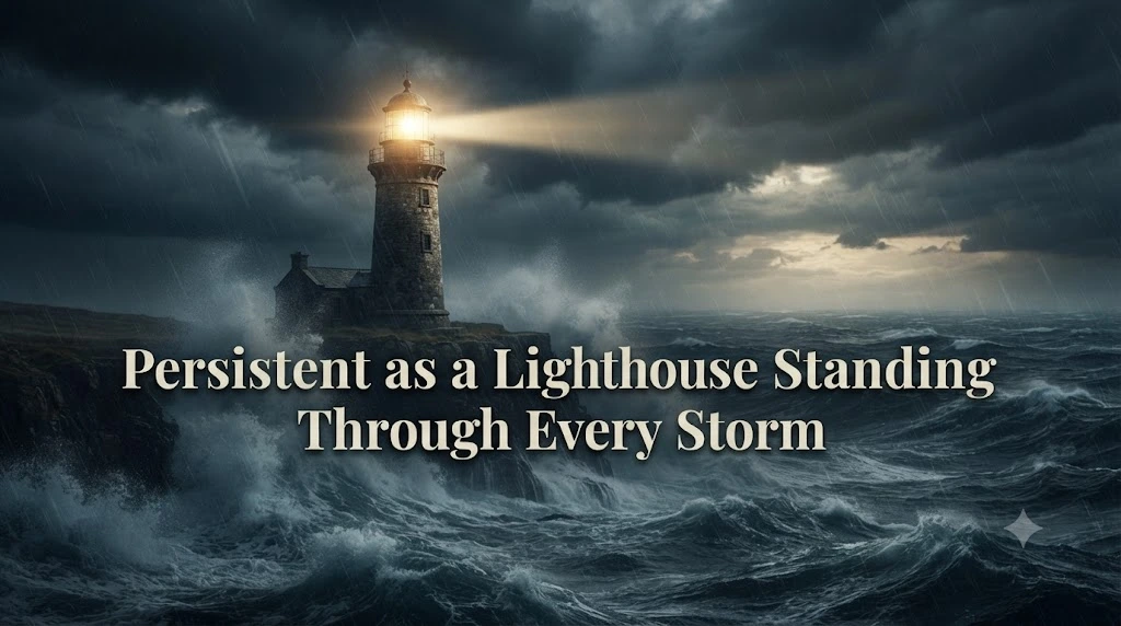 Persistent as a Lighthouse Standing Through Every Storm

