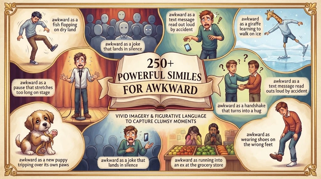 Powerful Similes for Awkward