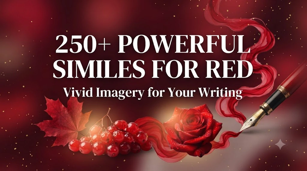 Powerful Similes for Red