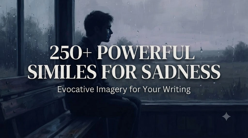 Powerful Similes for Sadness