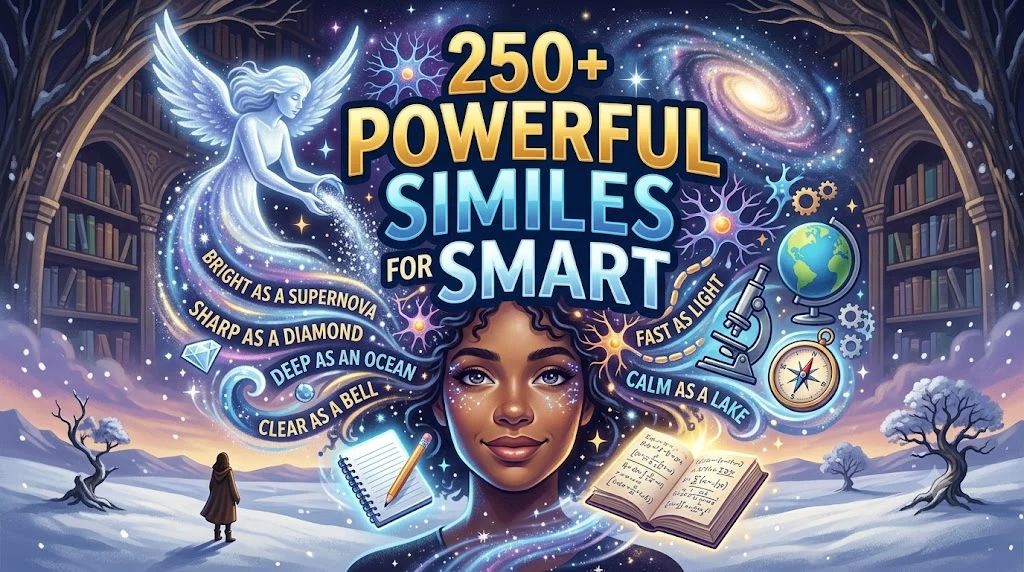 Powerful Similes for Smart