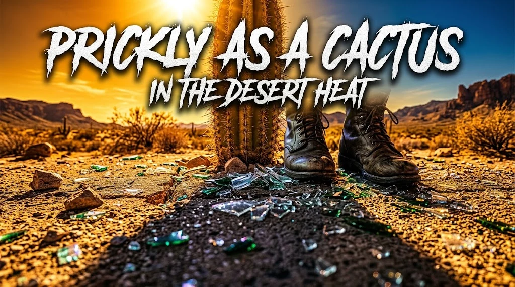 Prickly as a Cactus in the Desert Heat