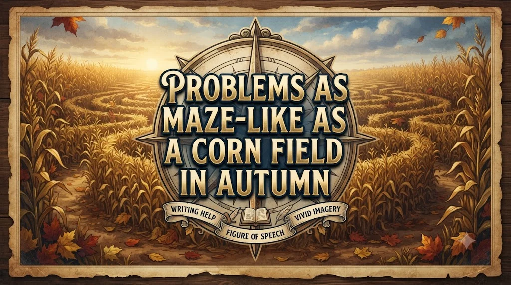 Problems as Maze-Like as a Corn Field in Autumn